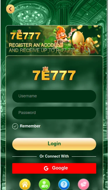 7e777 game login 